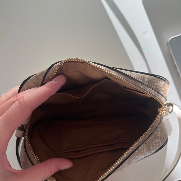 Coach Beige Crossbody Bag - Picture 4 of 5